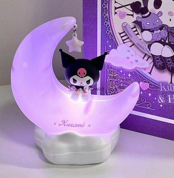 Sanrio Crescent LED Night Lamp