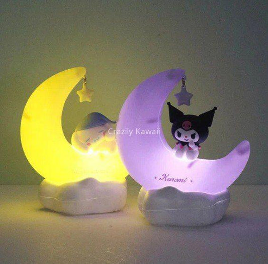 Sanrio Crescent LED Night Lamp