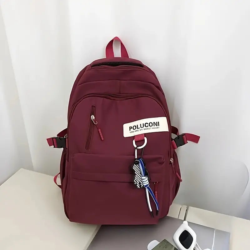 Korean Japanese White Backpack