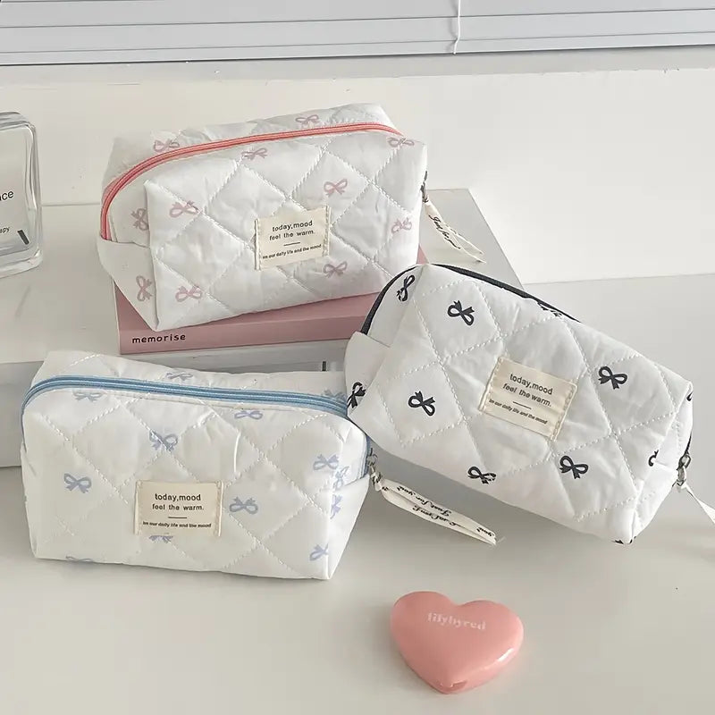 Sweet Bow Portable Pouch