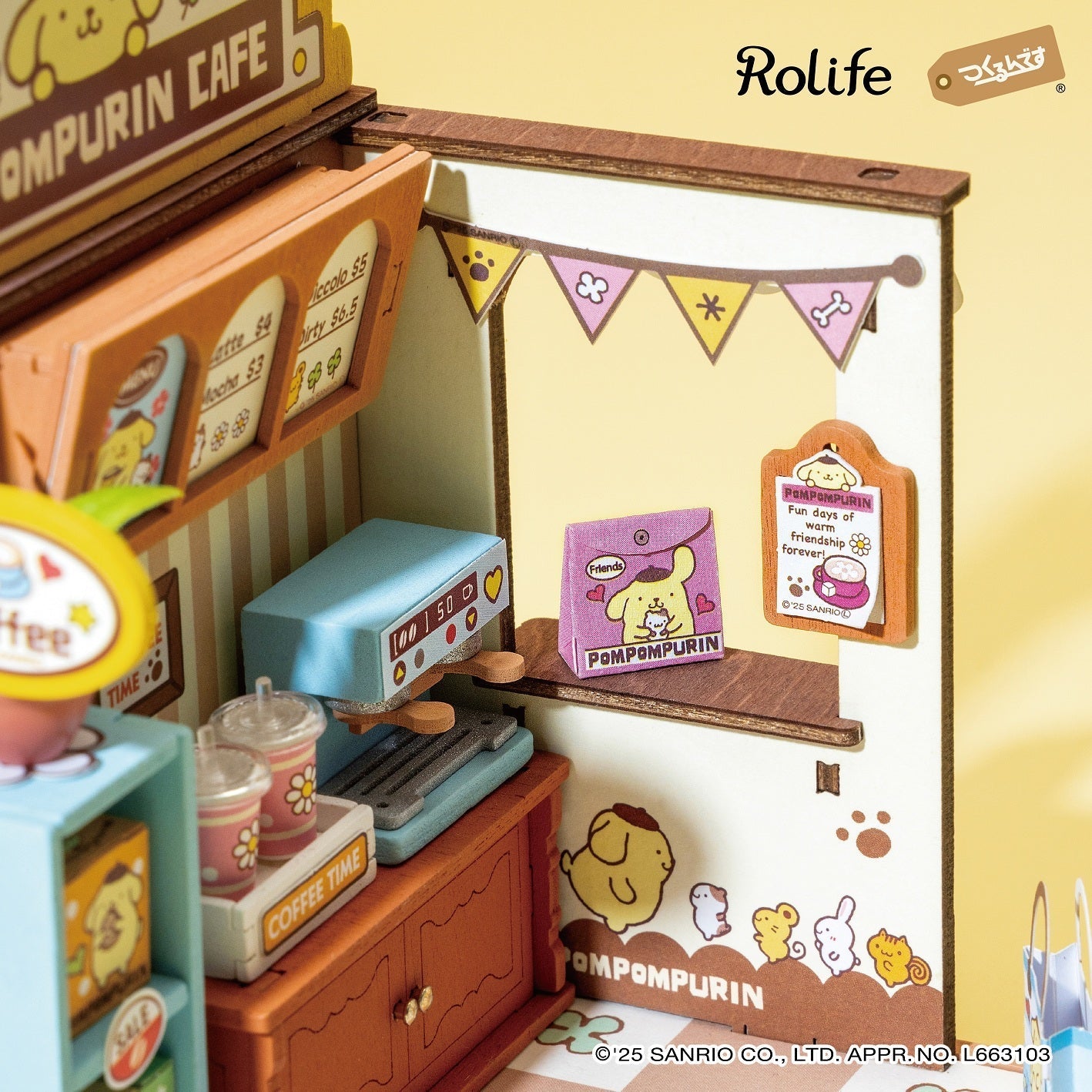 Rolife Sanrio DIY Miniature House Kit