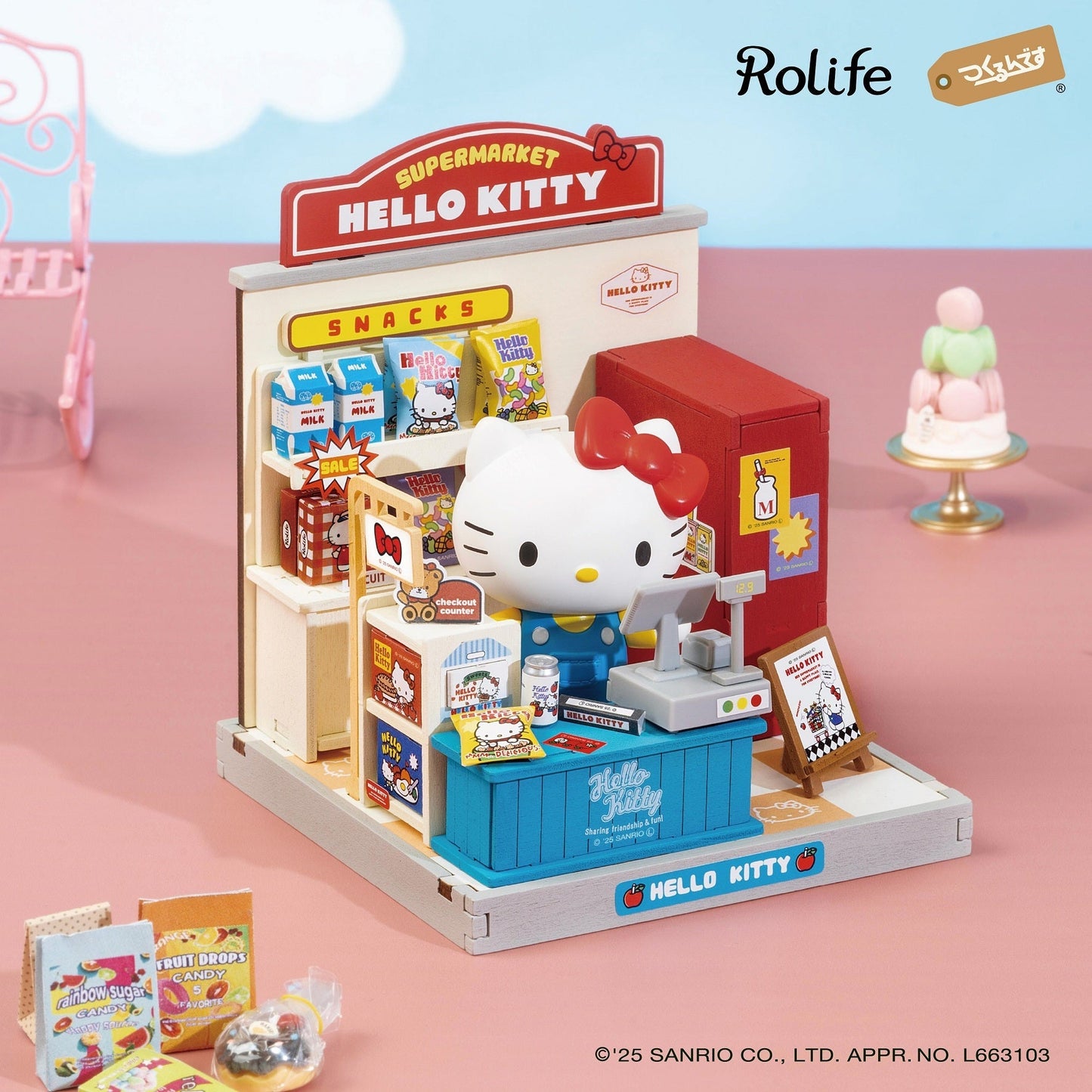 Rolife Sanrio DIY Miniature House Kit