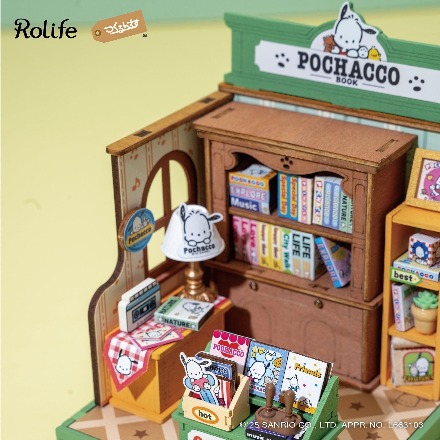 Rolife Sanrio DIY Miniature House Kit