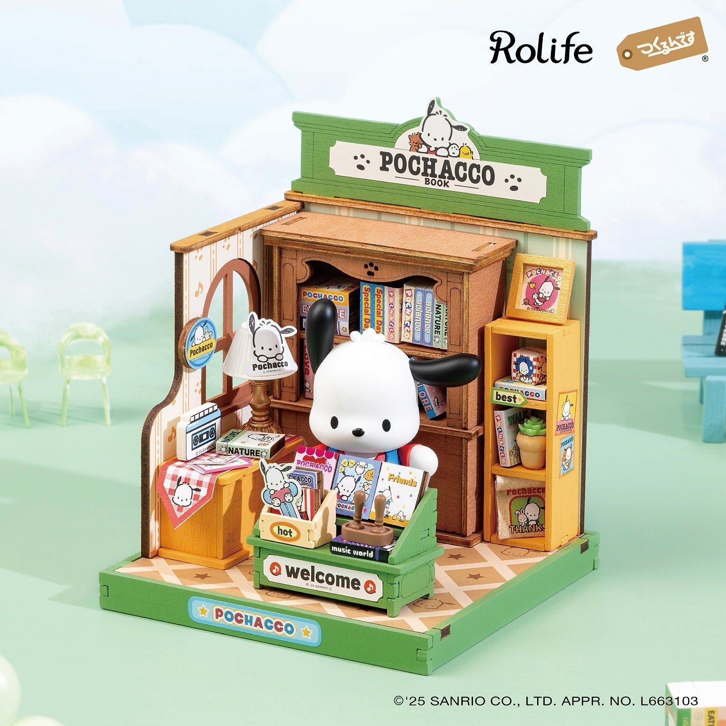 Rolife Sanrio DIY Miniature House Kit