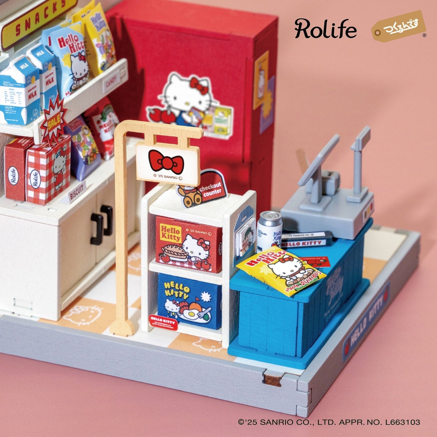 Rolife Sanrio DIY Miniature House Kit