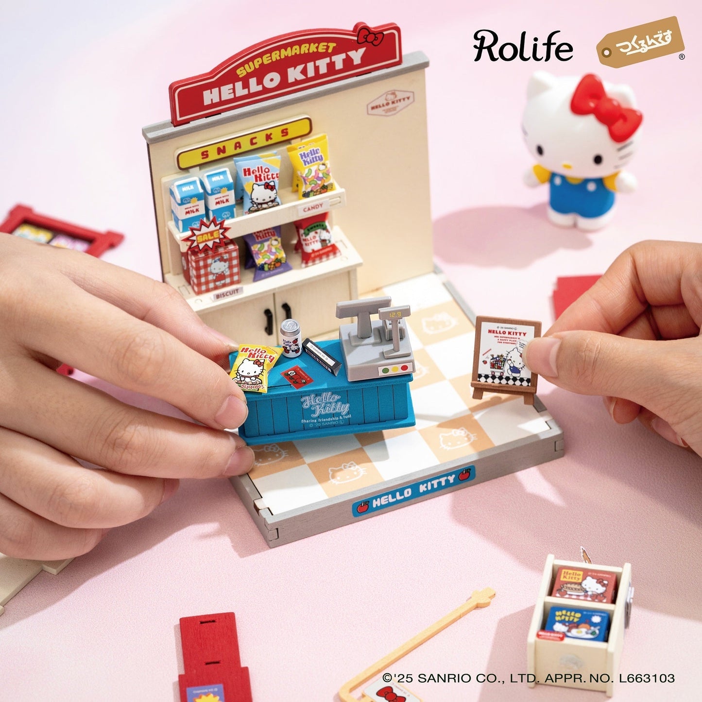 Rolife Sanrio DIY Miniature House Kit