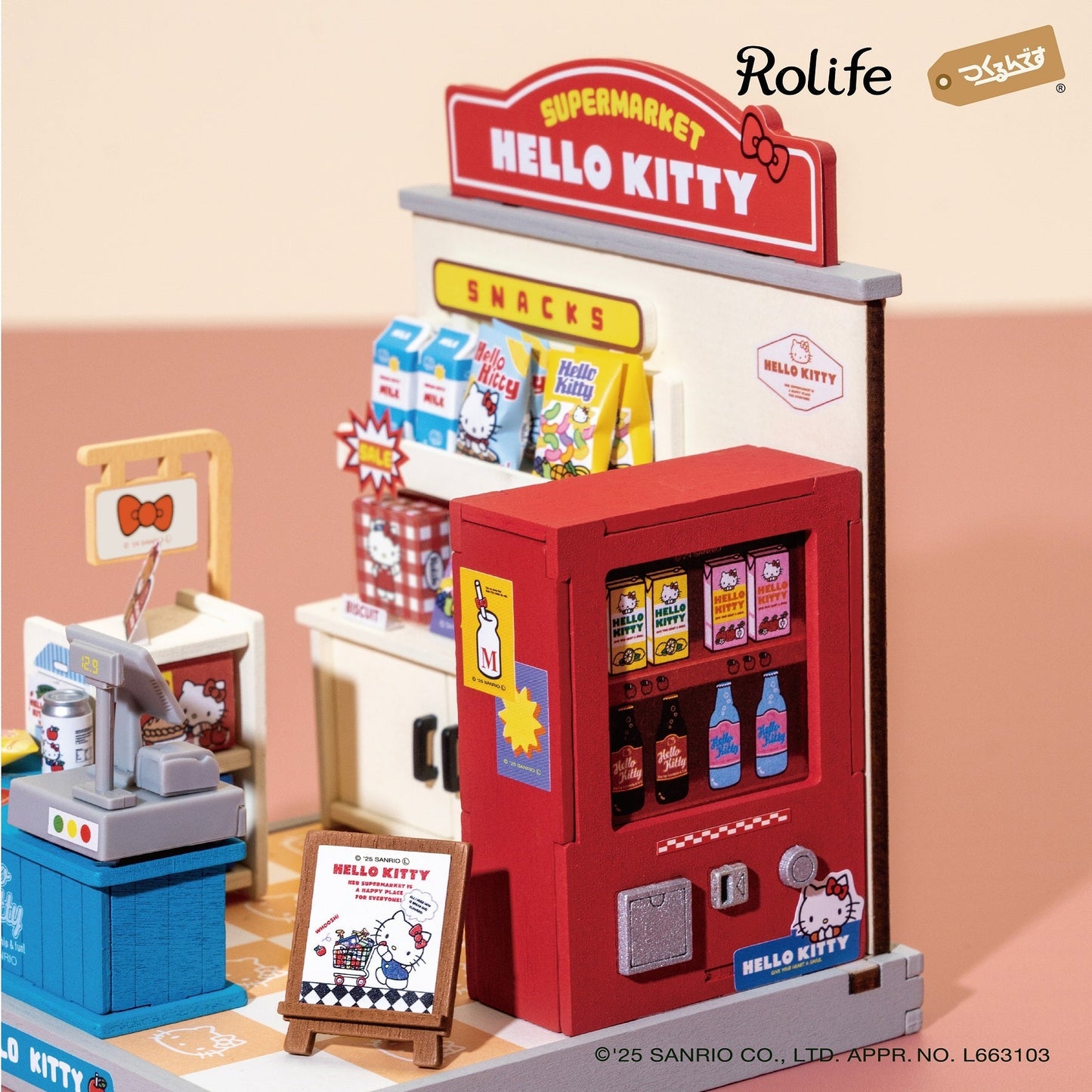 Rolife Sanrio DIY Miniature House Kit
