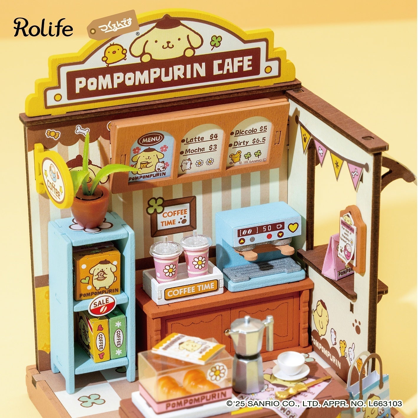 Rolife Sanrio DIY Miniature House Kit