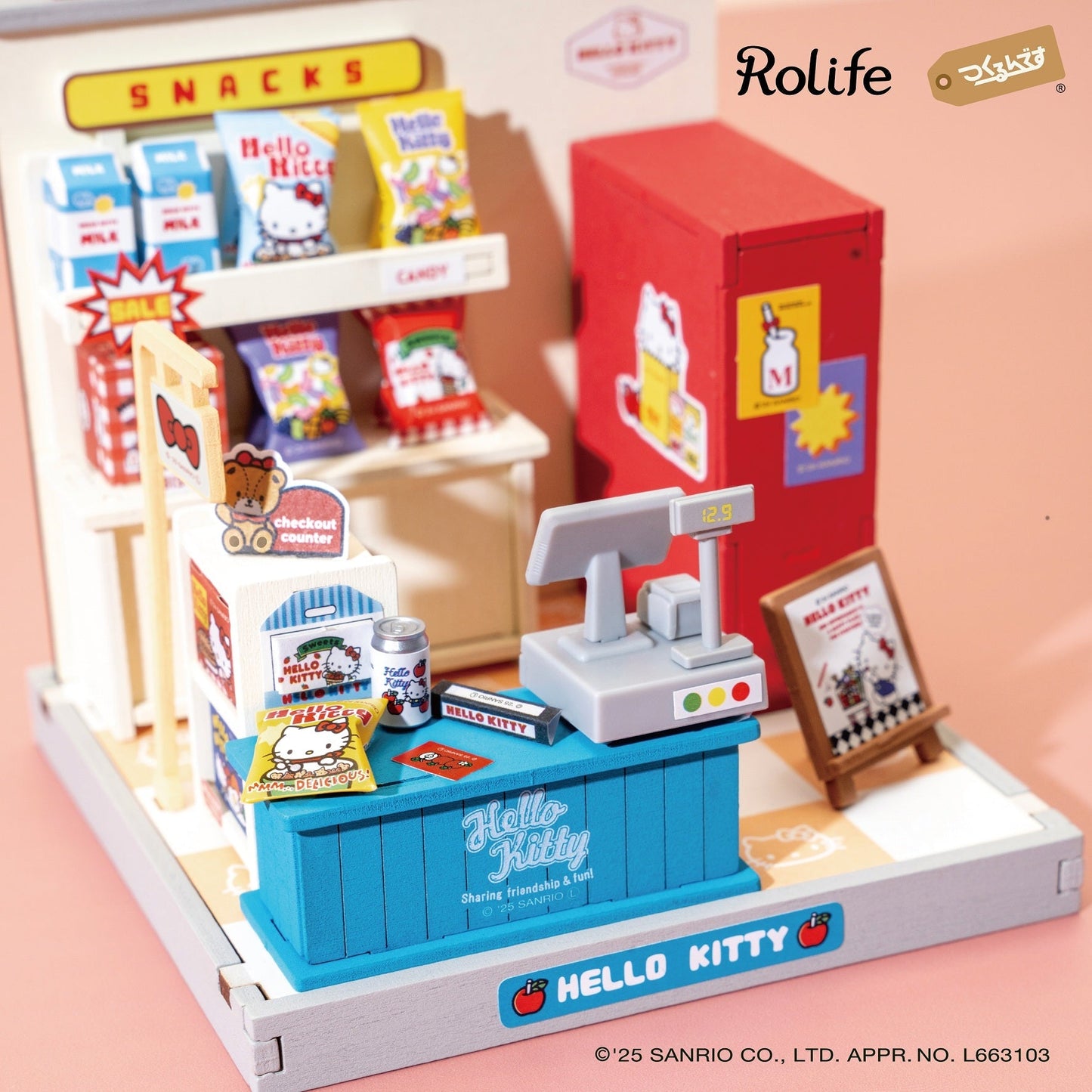 Rolife Sanrio DIY Miniature House Kit