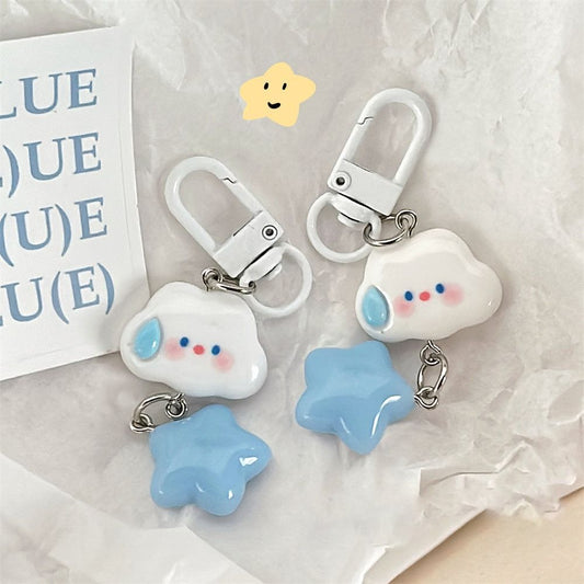 Dreamy Cloud & Star Keychains