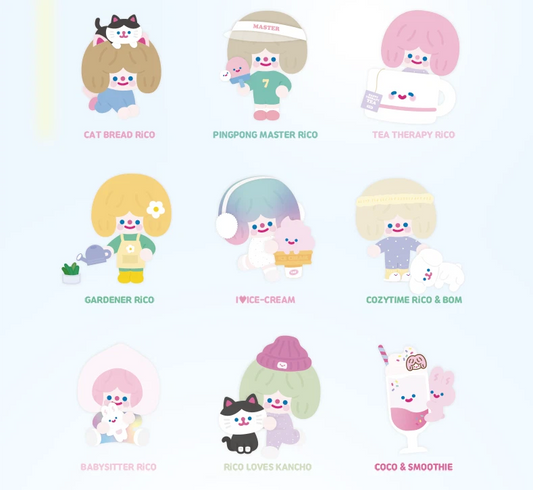 F.UN RiCO Happy Daily Series Blind Box  - Open Box