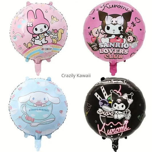 Sanrio B'day Decor Round Baloon