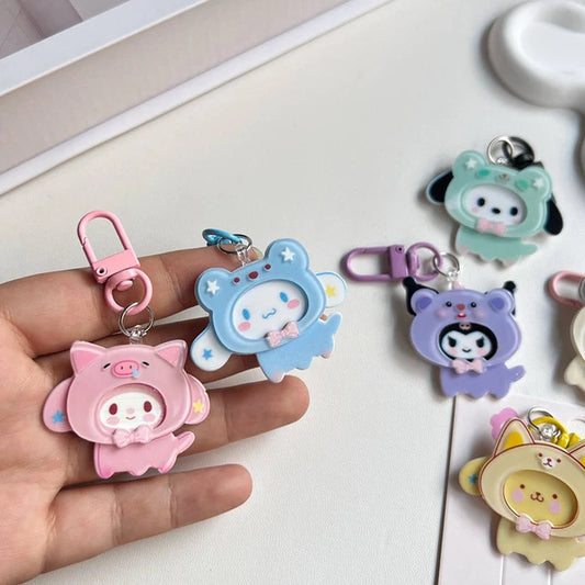 Sanrio Sweet Hoodie Squad Keychains