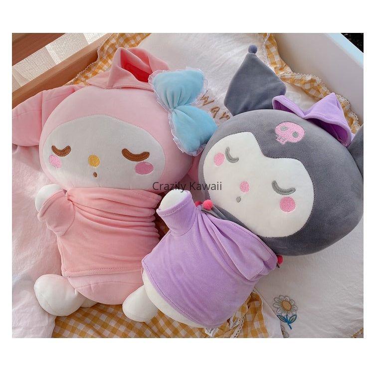 Kawaii Sanrio Sleeping Plush Pillow