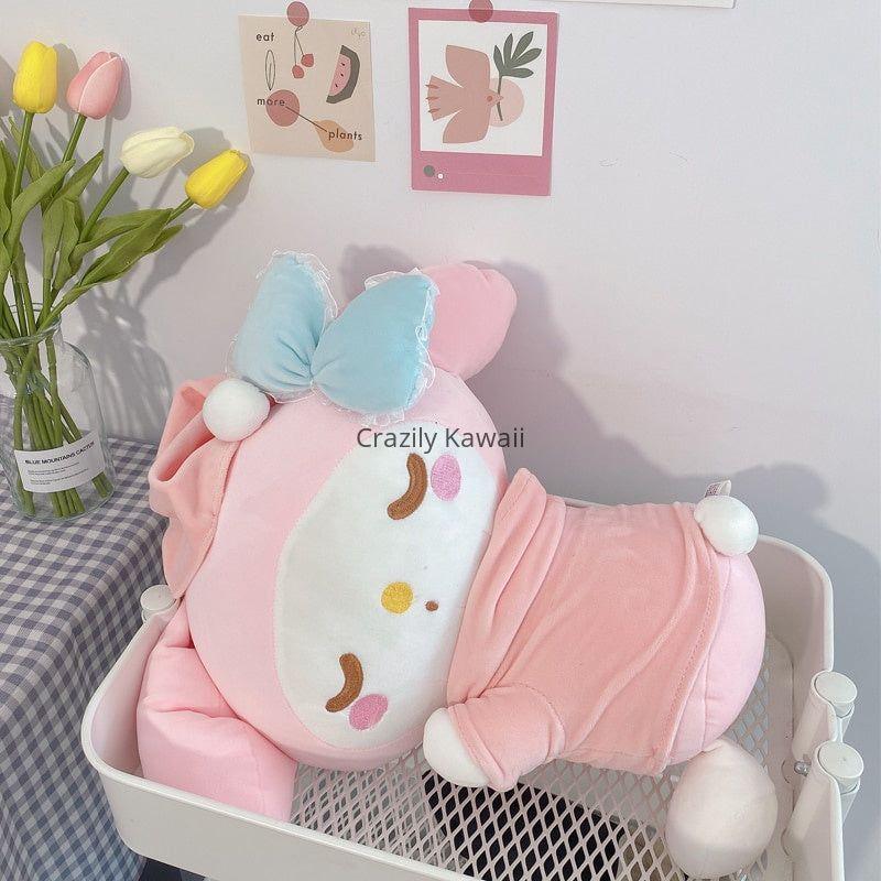 Kawaii Sanrio Sleeping Plush Pillow