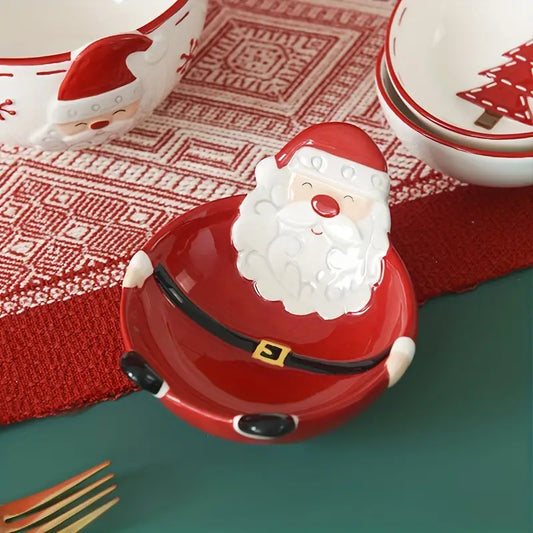 Christmas Santa Icecream Bowl