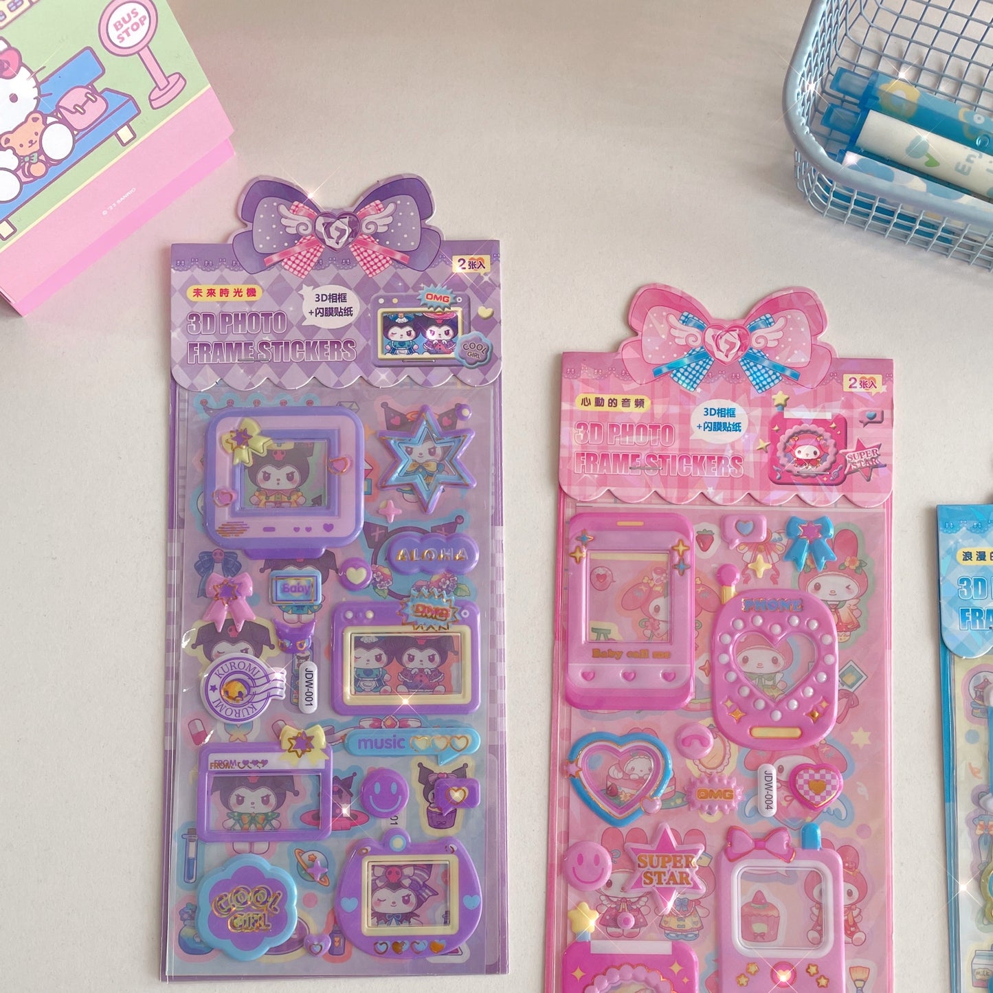 Sanrio 3D Frame Stickers
