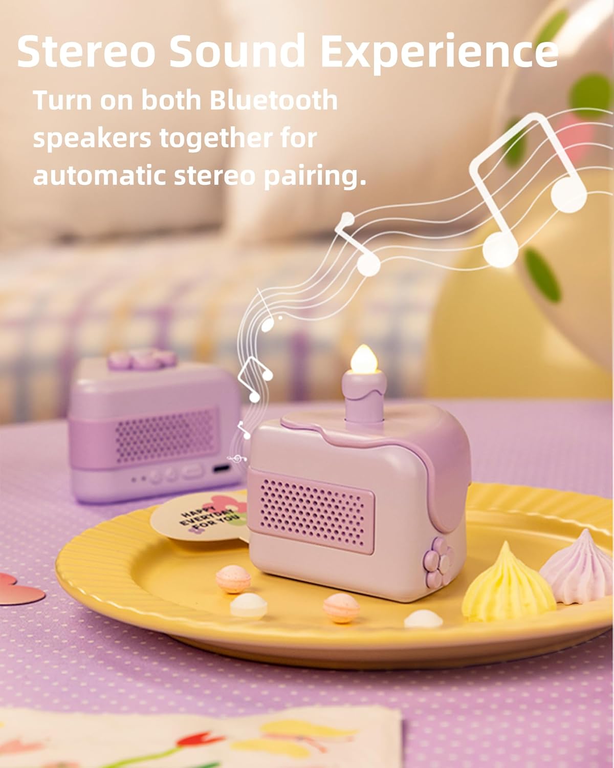 Kawaii Cake-Shaped Bluetooth Speaker - Offical Martube