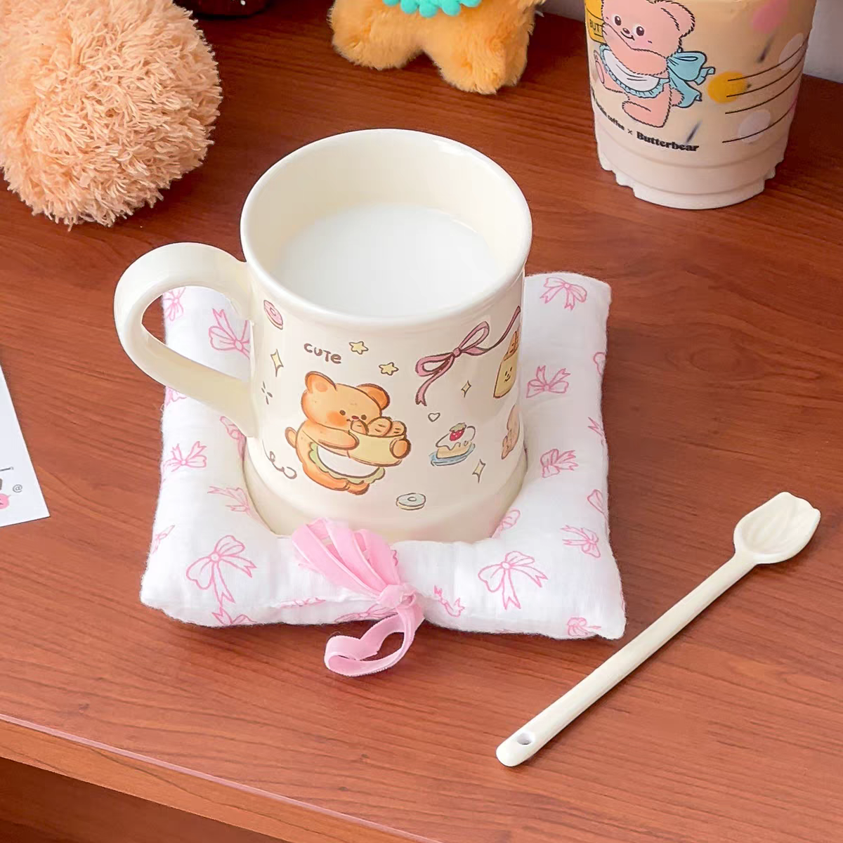 Butter Bear Breakfast Ceramic Tableware Set