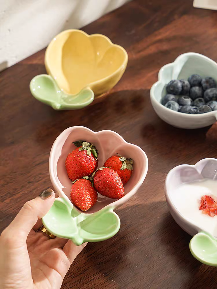 Ceramic Tulip Sauce Cup