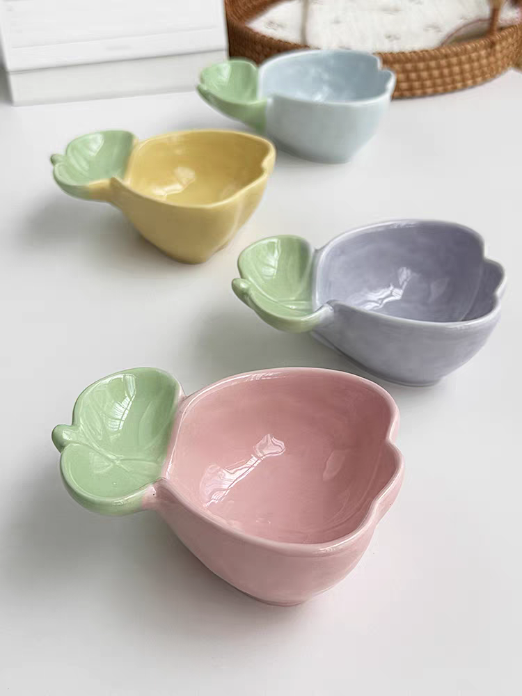 Ceramic Tulip Sauce Cup