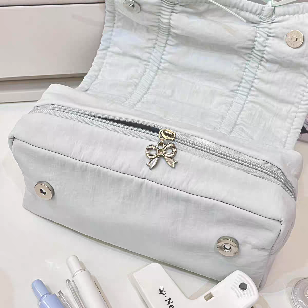 Korean Style Bow Pouch