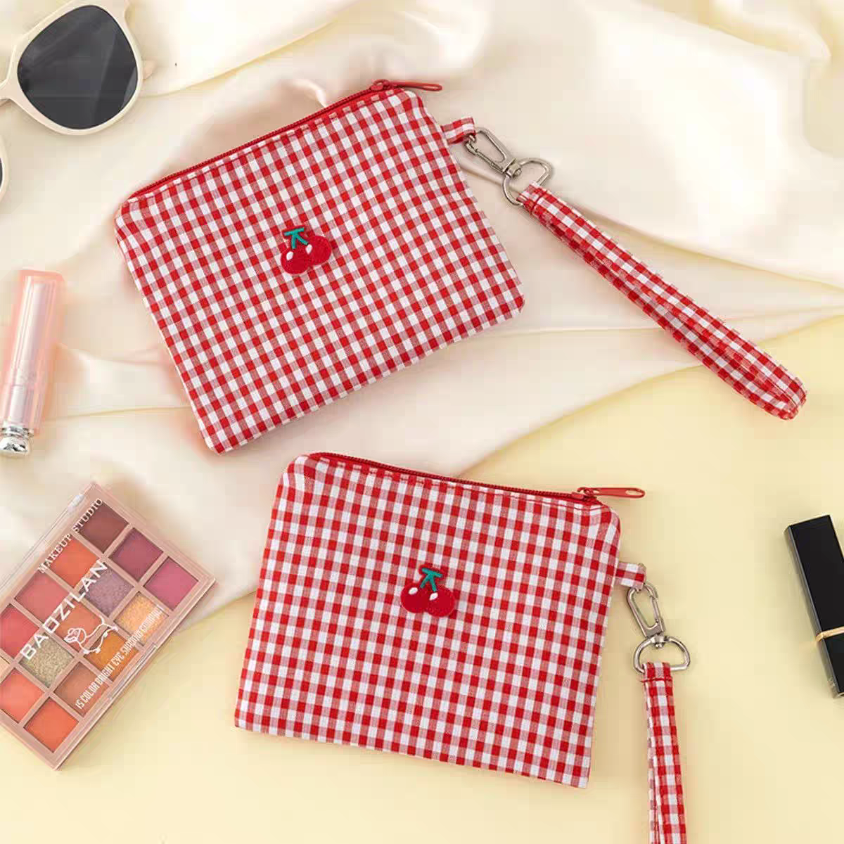 Cherry Print Kawaii Coin Purse
