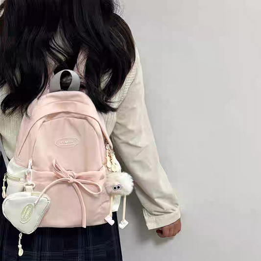 Pinterest Korean Pink Backpack - Small 13"