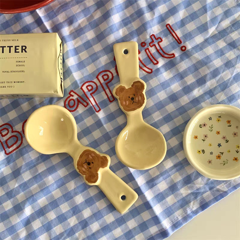 Kawaii Bear/Heart Dessert/Icecream Spoon