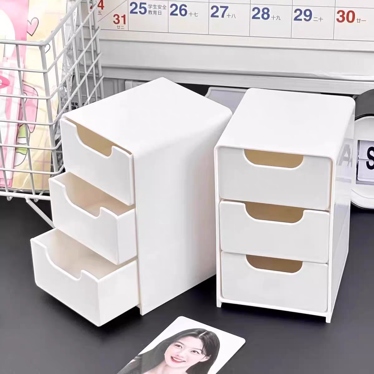 Aesthetic Mini Desk Drawer