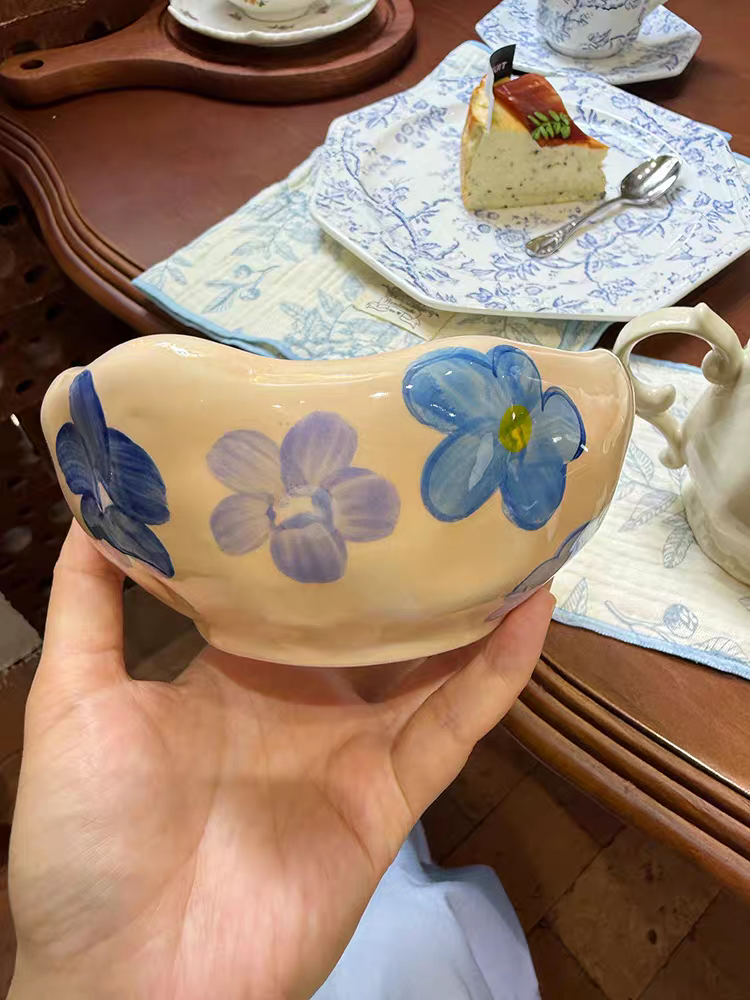 Hand Painted Ceramic Bowl