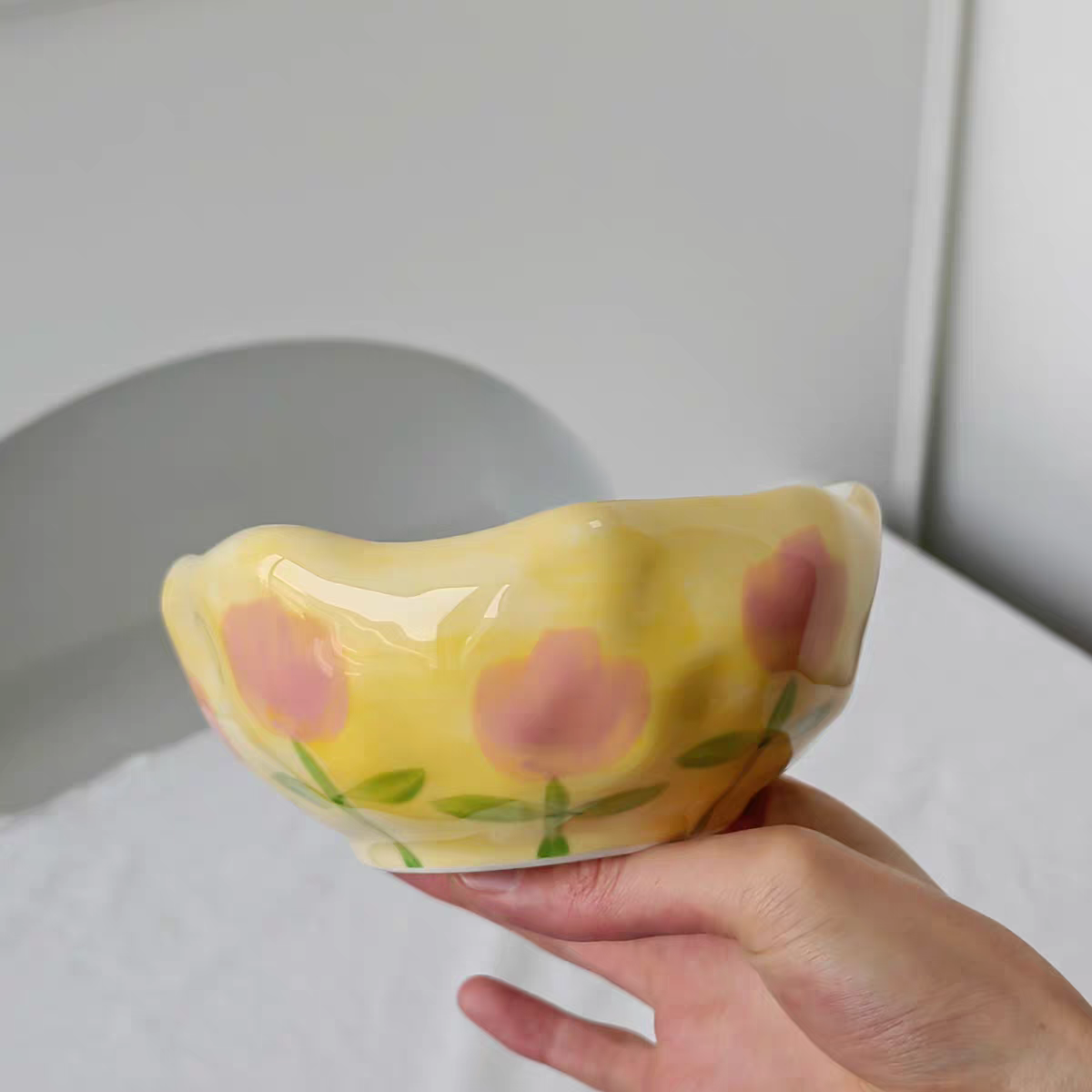 Hand Painted Ceramic Bowl