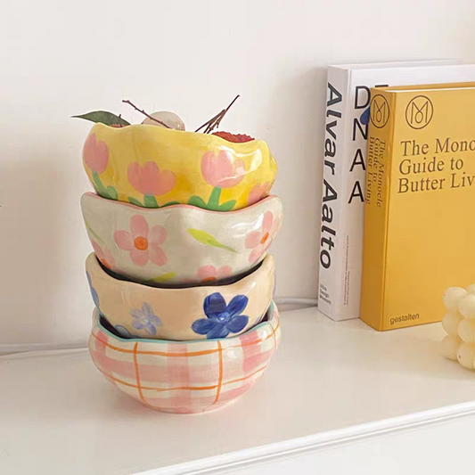 Hand Painted Ceramic Bowl