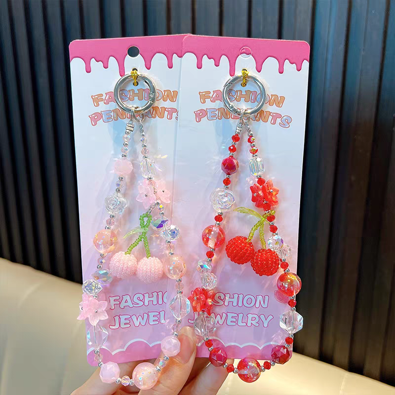 Beautiful Handmade Cherry Blossoms Keychain