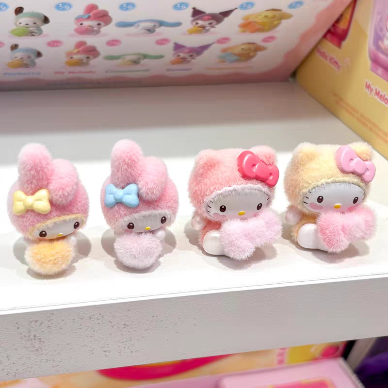 Moetch x Sanrio Fuzzy Rainbow Babies Minis
