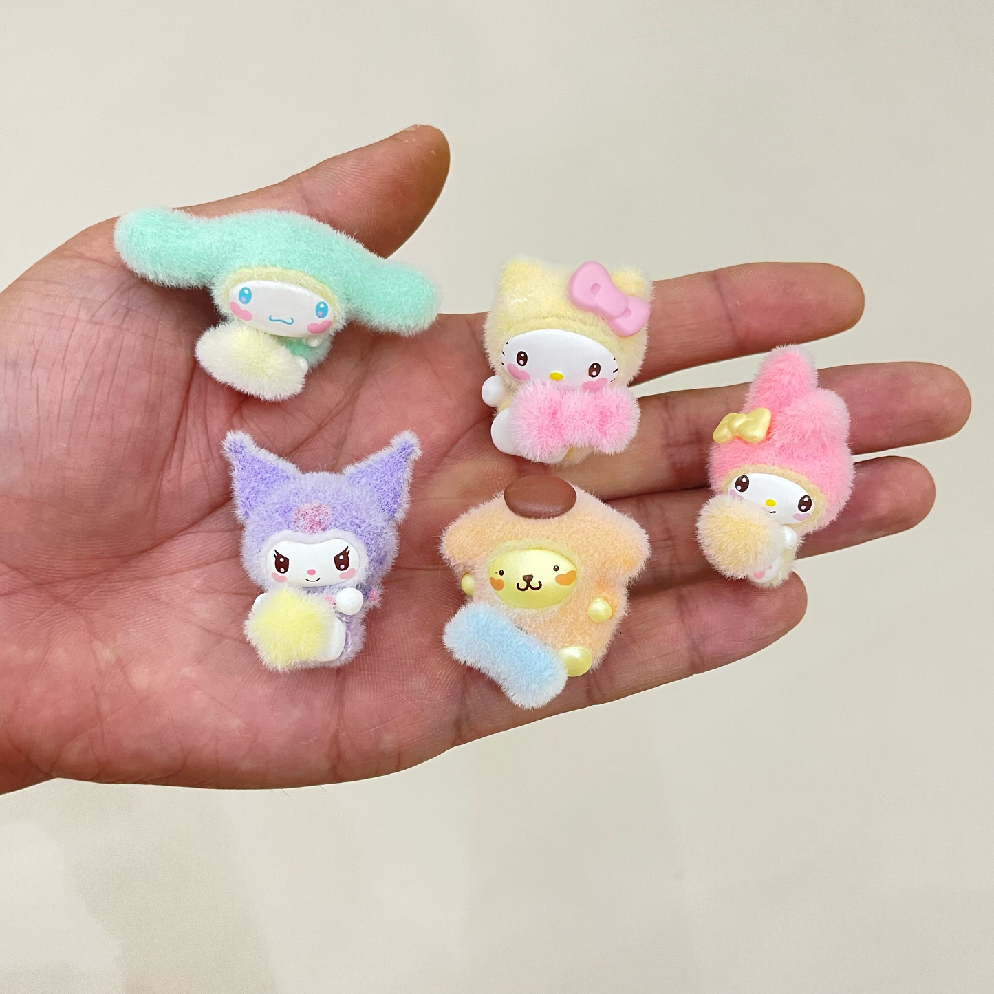 Moetch x Sanrio Fuzzy Rainbow Babies Minis
