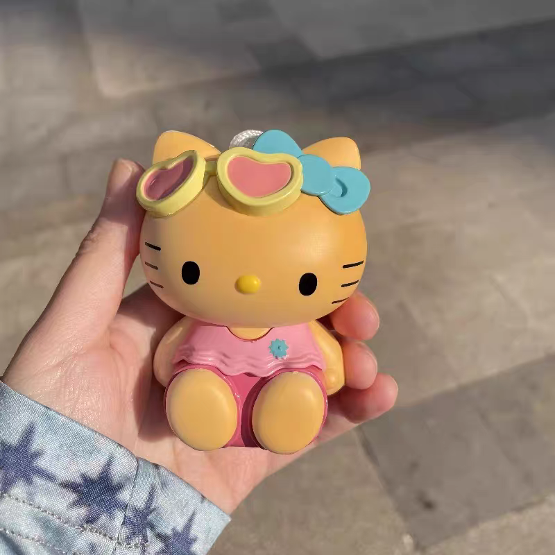 Tanning Color Changing Cute HK Keychain