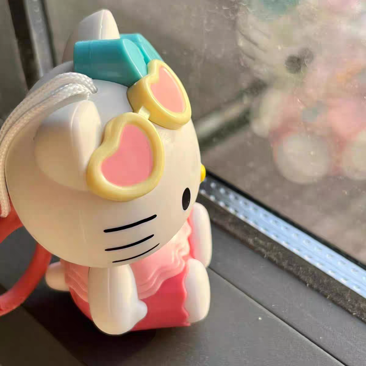 Tanning Color Changing Cute HK Keychain