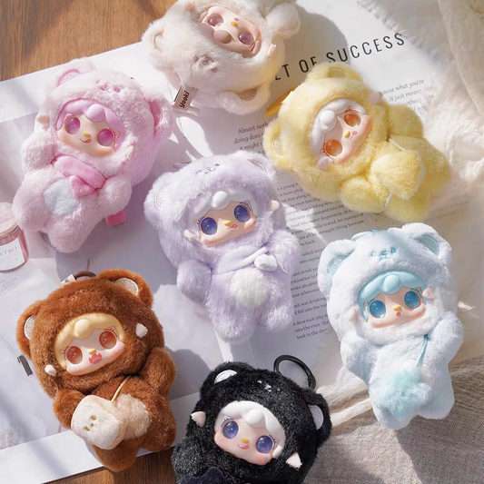 Yooki Take a Bite of Bear Series Plush Blind Box (Single Pc) - Genuine