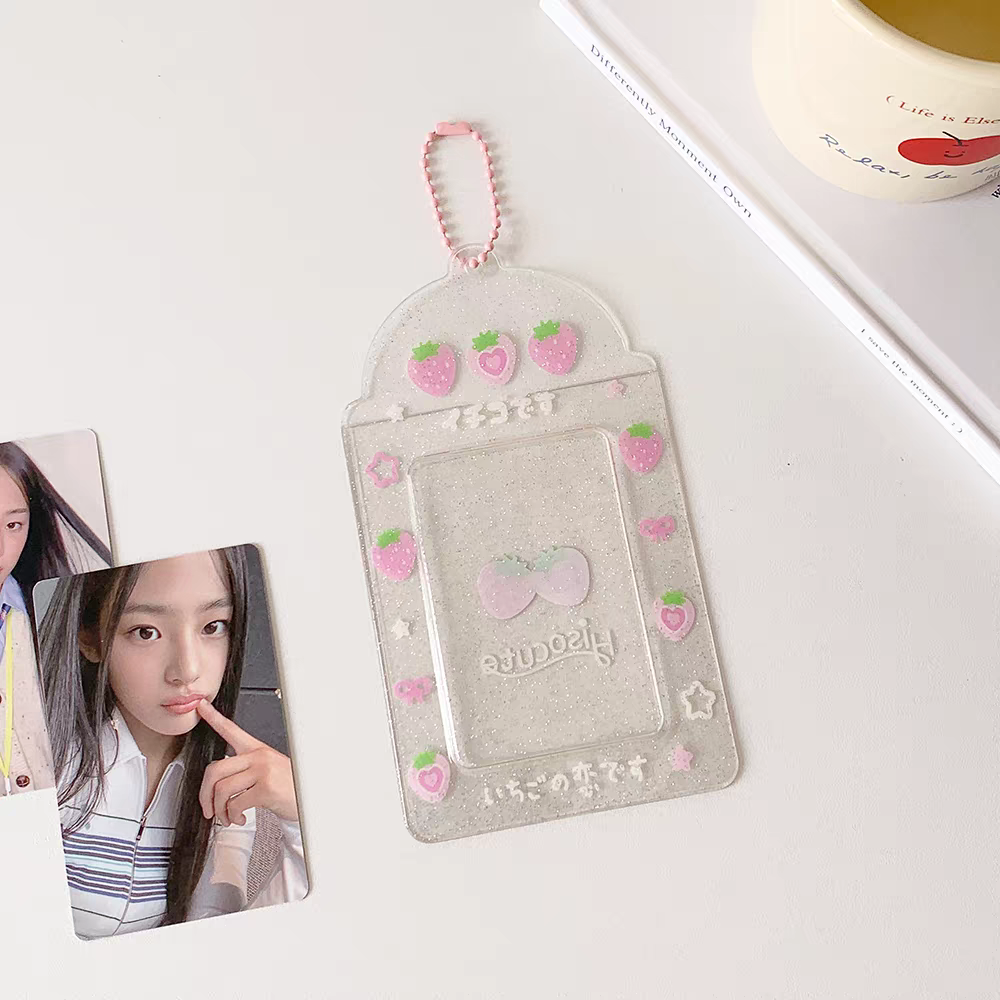 Glitter Kpop Photocard Holder