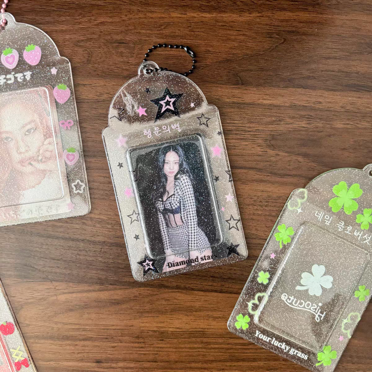 Glitter Kpop Photocard Holder