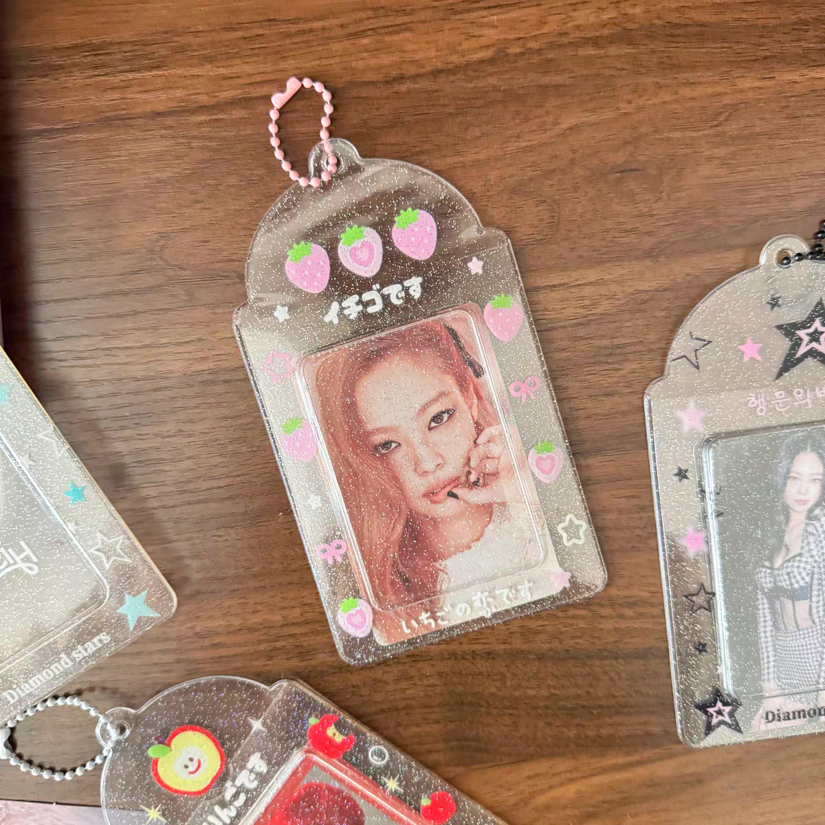 Glitter Kpop Photocard Holder