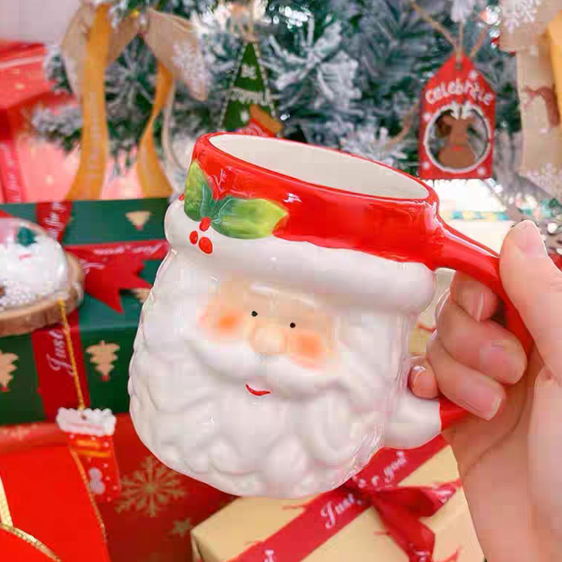 The Ultimate 3D Santa Christmas Mug