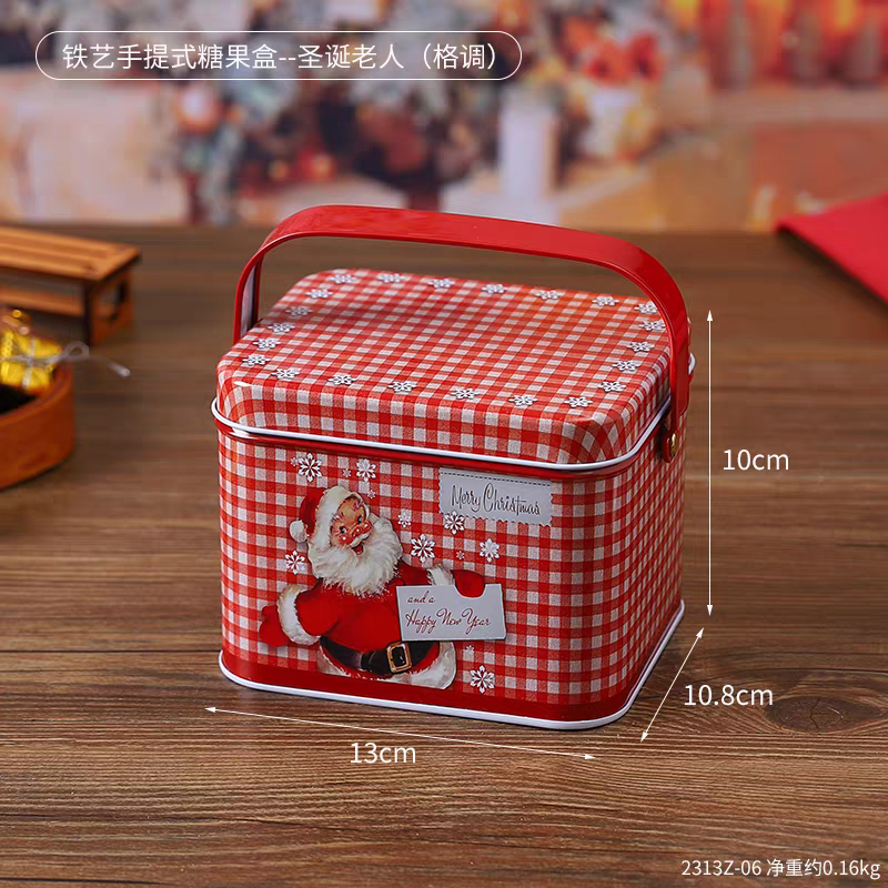 Christmas Candy Tin Box