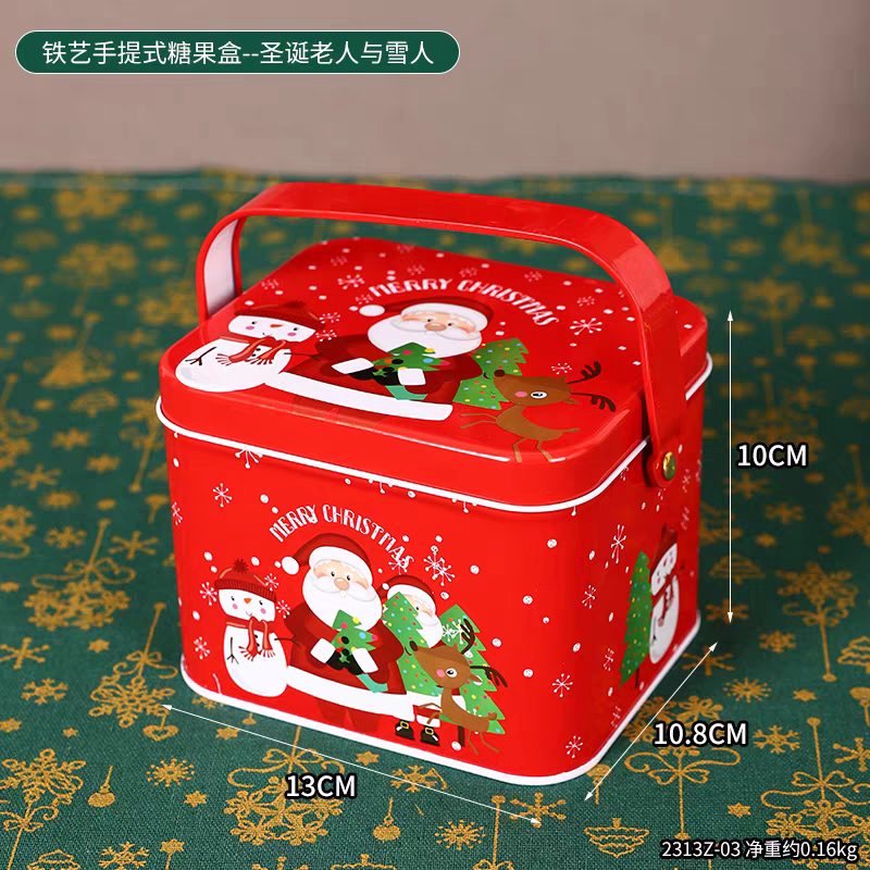 Christmas Candy Tin Box