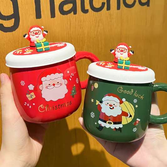 Christmas Mug with Lid