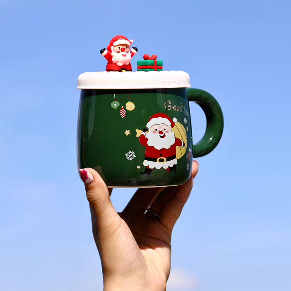 Christmas Mug with Lid