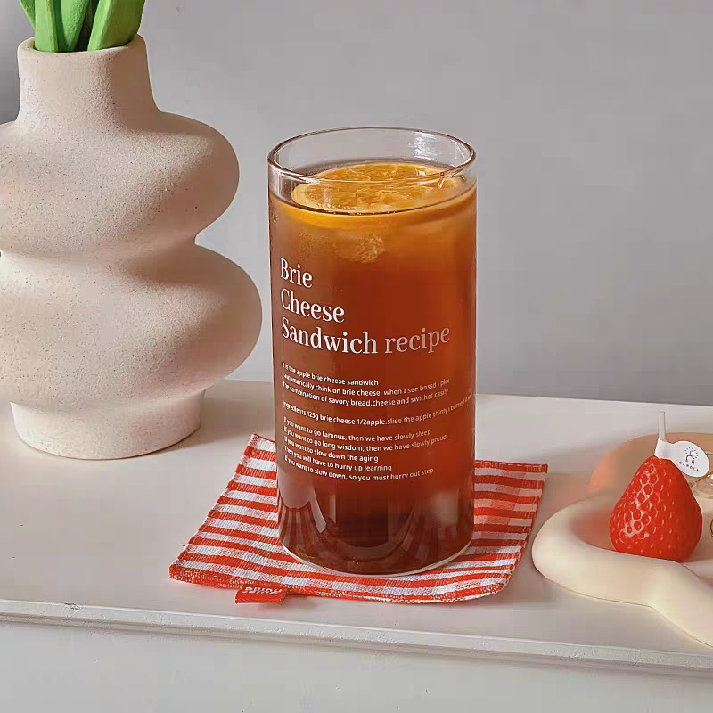 Brie Cheese Sandwich Recipe Glass Cup