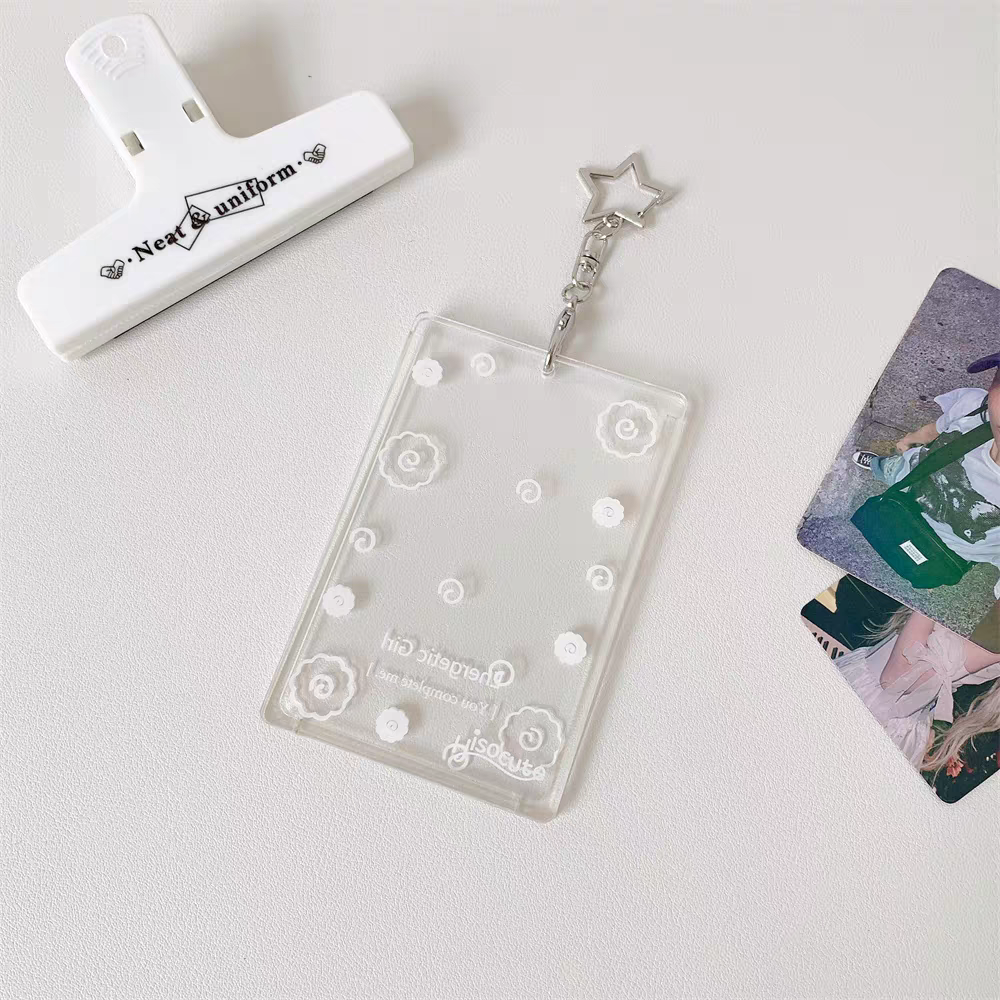 Kpop Transparent Photo Card Holder