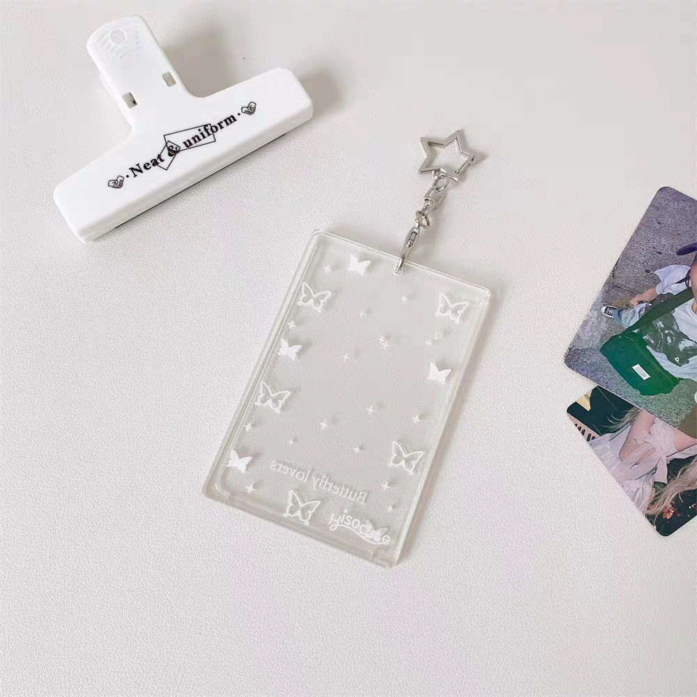 Kpop Transparent Photo Card Holder